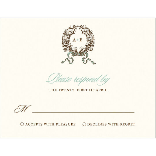 Cherished Wedding Response Cards